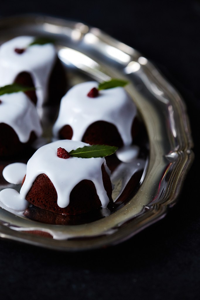 Chocolate Clementine Mini Christmas puds