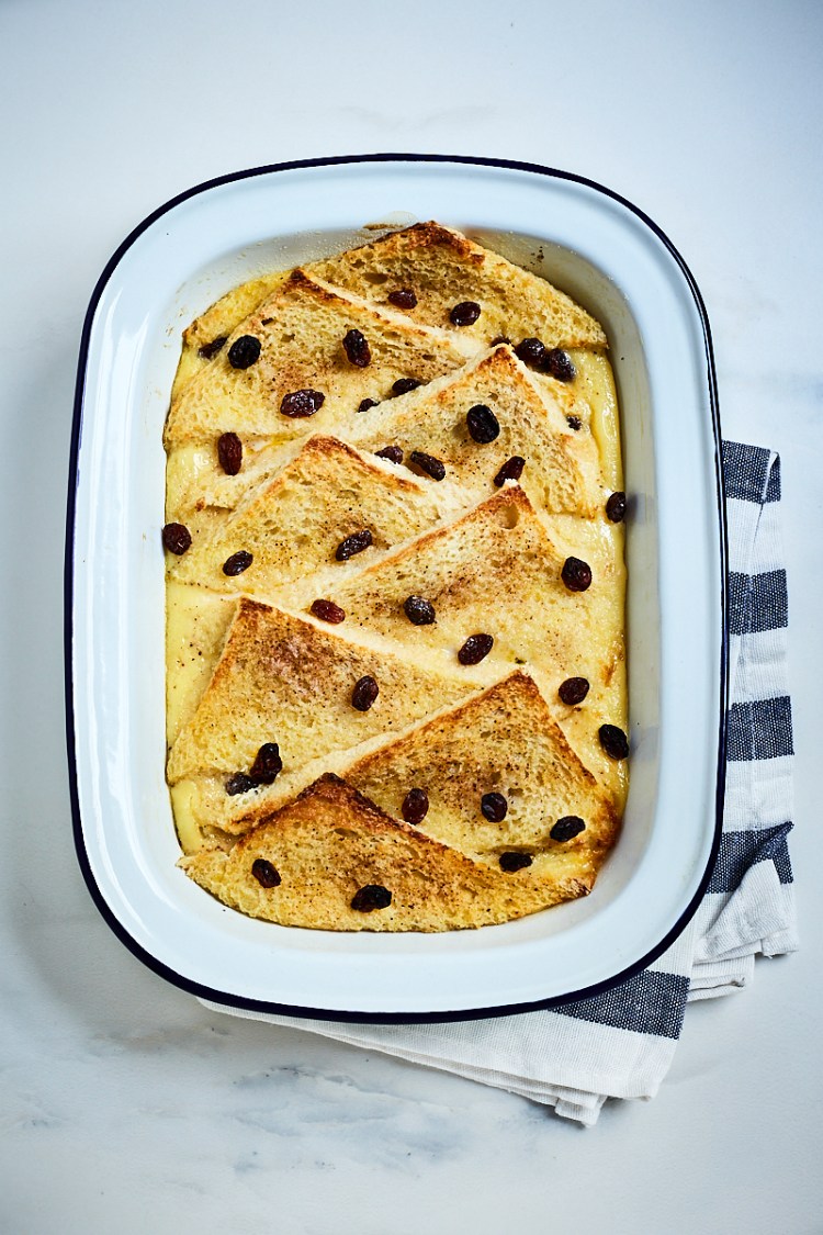 Bread and butter pudding